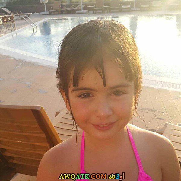 مليسا جيز وهي صغيرة