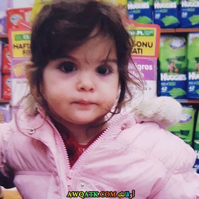 ضورة الطفلة مليسا جيز وهي صغيرة