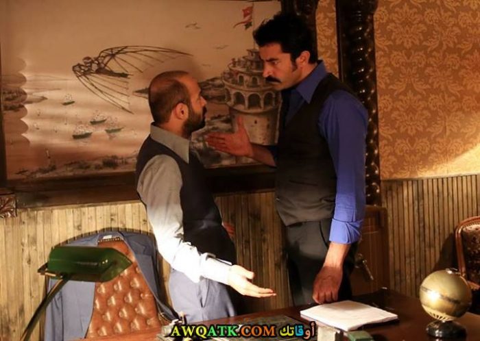 صورة لأركان أفجي أثناء التصوير