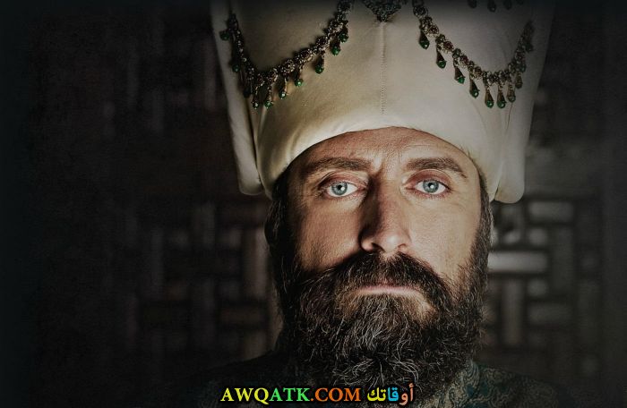 بوستر الفنان التركي خالد ارغنش من مسلسل حريم السلطان