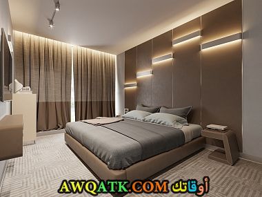 غرفة نوم شيك جداً وجميلة