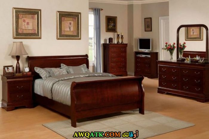 غرف نوم خشب زان أحمر بني وبكل الألوان تصميمات رائعة غرف نوم خشب زان أحمر بني وبكل الألوان تصميمات رائعة