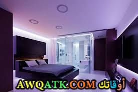 غرفة نوم باللون اللبني رائعة