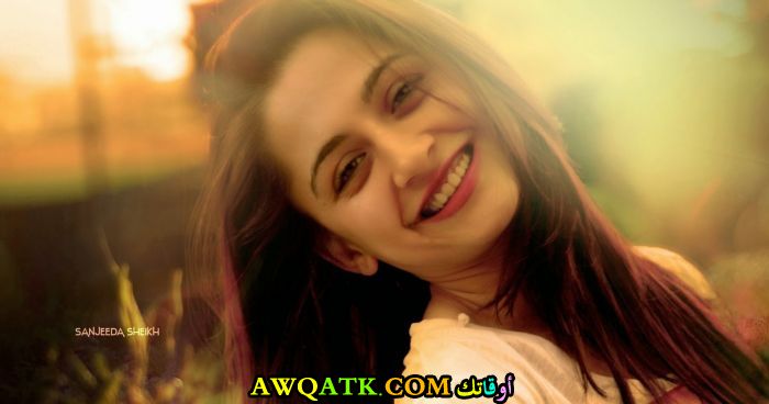 صورة روعة للفنانة سانجيدا شيخ