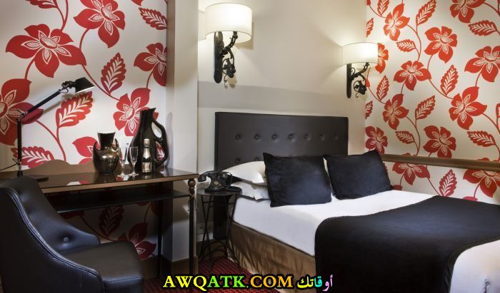 غرفة نوم روعة باللون الأسود 2017