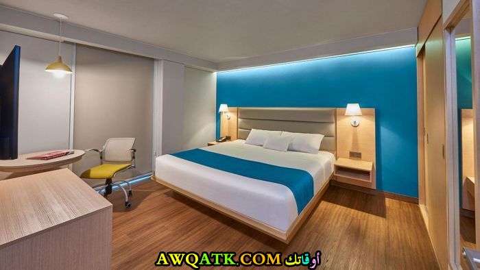 غرف نوم جميلة جداً باللون اللبني