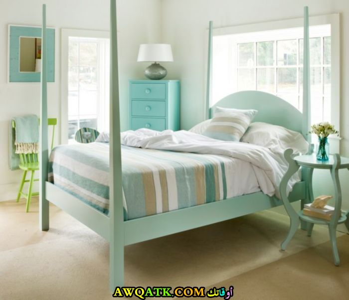 غرفة نوم باللون اللبني رائعة وشيك 