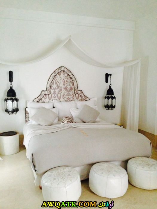 غرفة نوم مغربية جميلة جداً