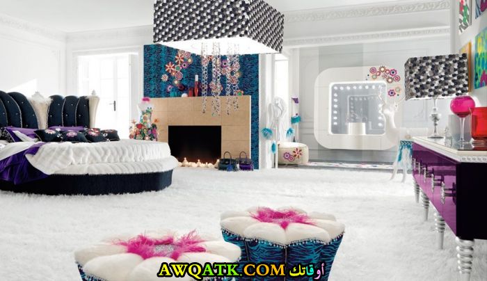 غرف نوم فخمة للبنات غرف نوم فخمة للبنات