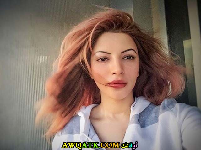 لعشاق الفنانة شامة اسكندر صورة جميلة وجديدة