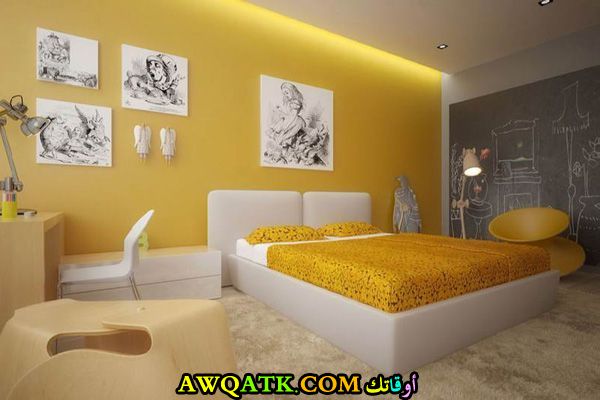 غرفة نوم جميلة جداً