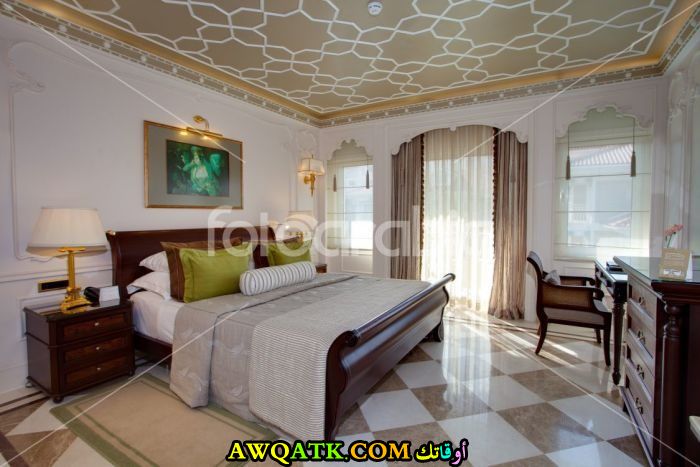 غرفة نوم عربية حديثة جميلة جداً