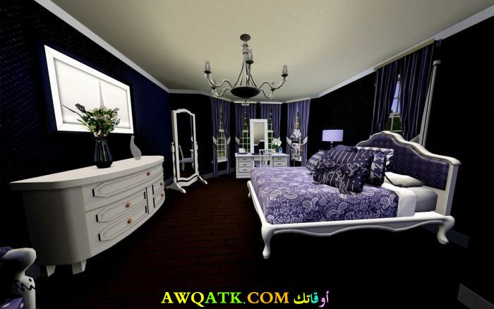 غرفة نوم جميلة جداً
