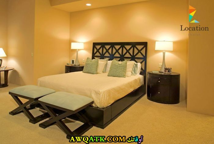 غرفة نوم صفراء روعة 2017