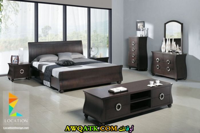 غرفة نوم جديدة وجميلة