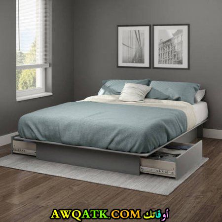 غرفة باللون الرمادي روعة