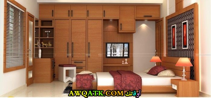 غرفة نوم جميلة ورائعة