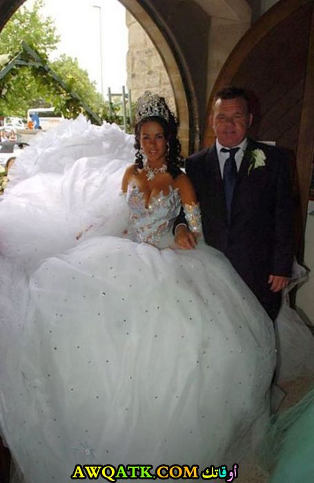أطول فستان زفاف