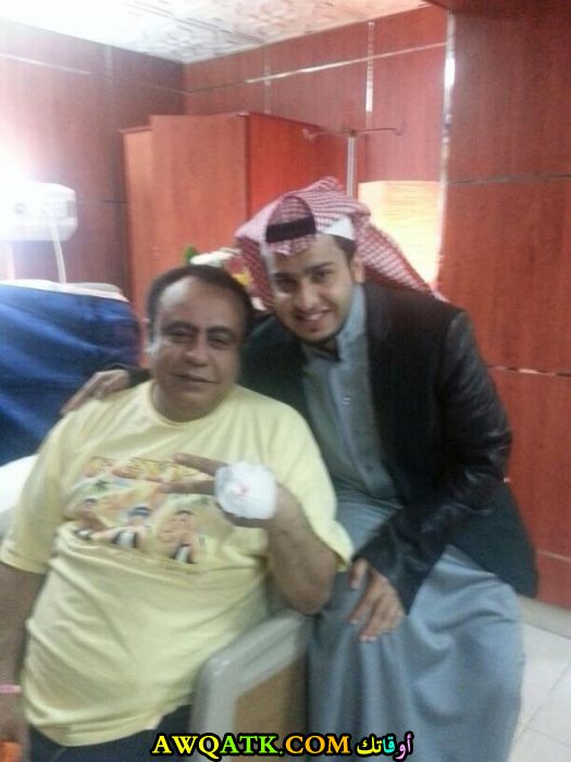 أحدث صورة للفنان السعودي خالد منقاح