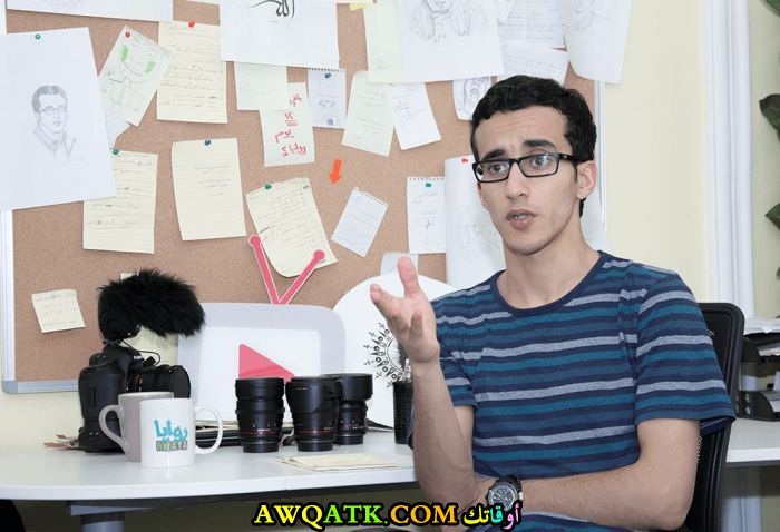 أحدث صورة للفنان السعودي صالح أبوعمره