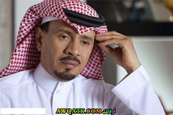 أحدث صورة للفنان السعودي عبد العزيز السكيرين