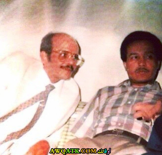 صورة قديمة ورائعة للنجم السعودي لطفي زيني