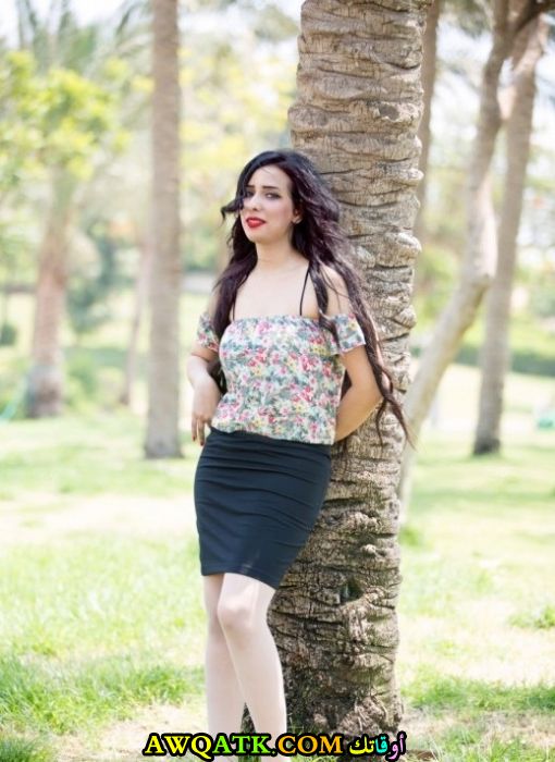 صورة للفنانة أسماء الباجوري