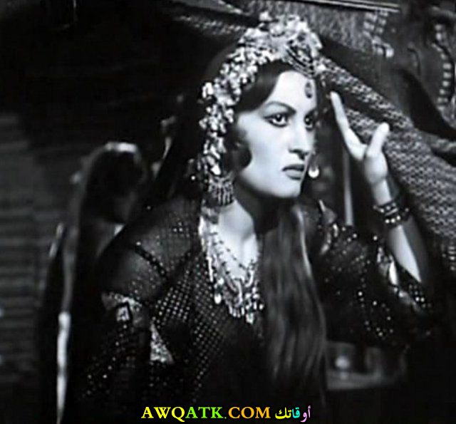 صورة قديمة ورائعة للنجمة المصرية سلوى محمود