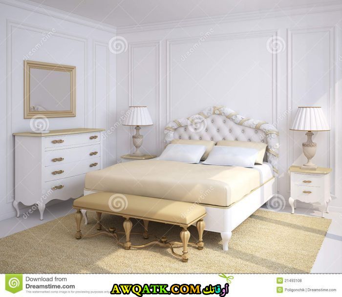 غرف نوم كلاسيك بيضاء رائعة أحلى التصميمات الكلاسيكية غرف نوم كلاسيك بيضاء رائعة أحلى التصميمات الكلاسيكية