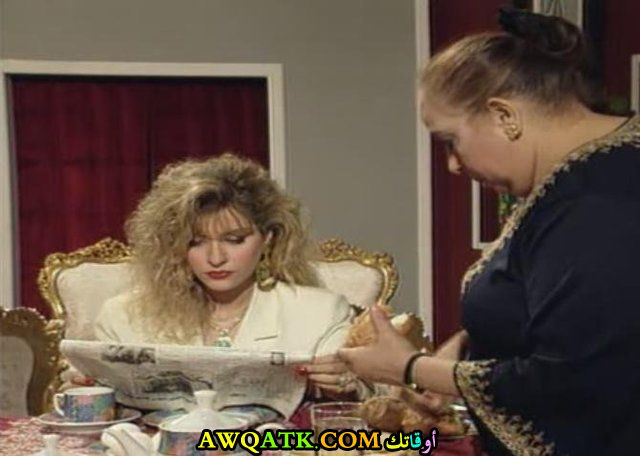 صورة الفنانة المصرية صافيناز الجندي داخل عمل