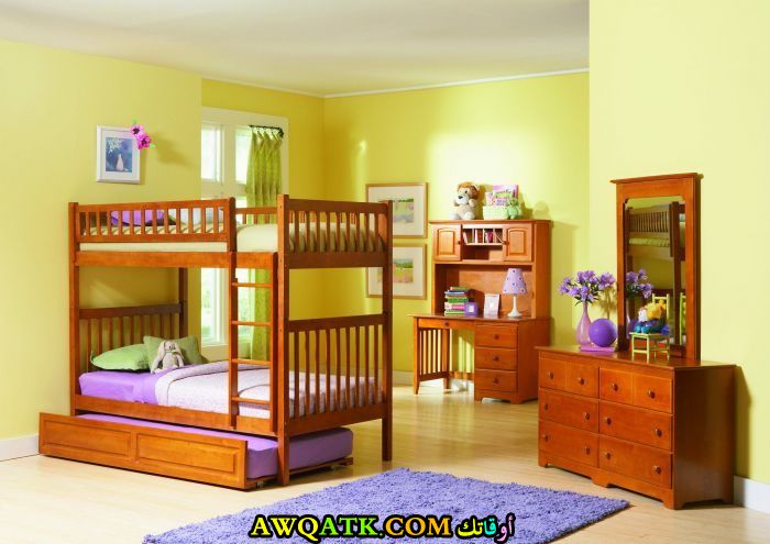 غرفة نوم أطفال في منتهي الجمال 