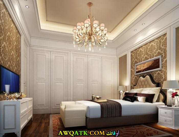 غرفة نوم في منتهي الجمال