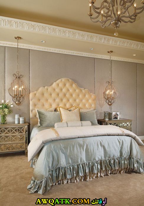 غرفة نوم فخمة وشيك