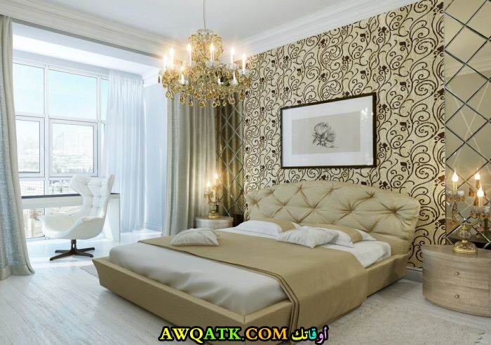 غرفة نوم جميلة وروعة