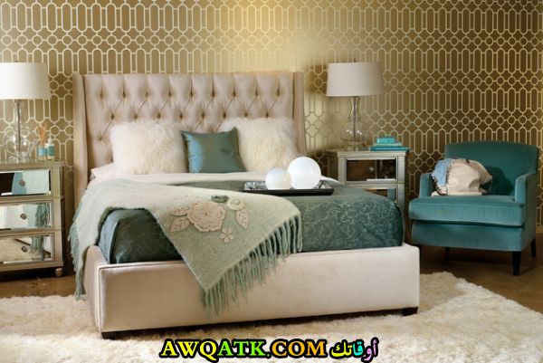 غرفة نوم جديدة وجميلة