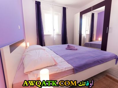 غرفة نوم هادئة وراقية تناسب الذوق الهادي