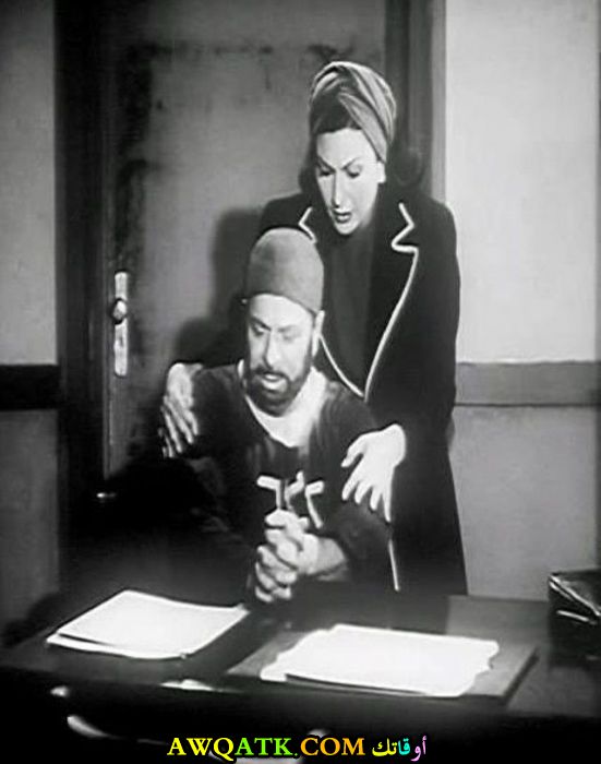 صورة الفنانة المصرية فردوس حسن داخل عمل