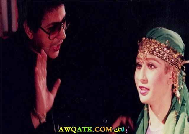 صورة قديمة للممثلة لمياء الجداوي