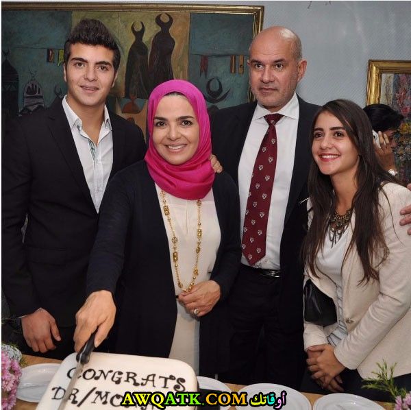 أحدث صورة للفنانة المصرية منى عبد الغني