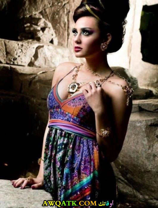 لعشاق الفنانة مي القاضي صورة جميلة وجديدة