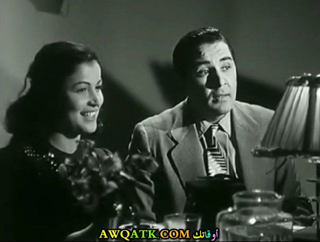 صورة الفنانة المصرية نادية السبع داخل عمل