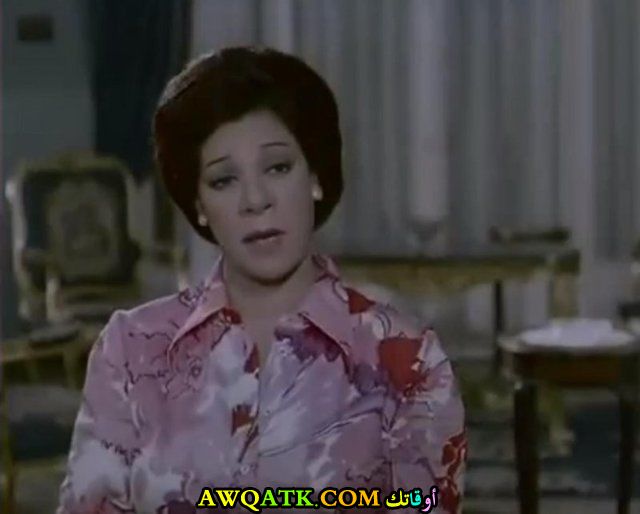 صورة الفنانة المصرية نبيلة السيد داخل عمل