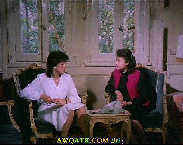 صورة الفنانة المصرية نبيلة حسن داخل عمل