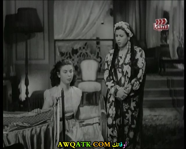 صورة الفنانة المصرية وداد حمدي داخل عمل