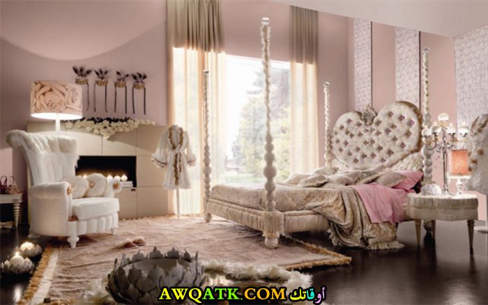 ديكورات غرف نوم قلوب