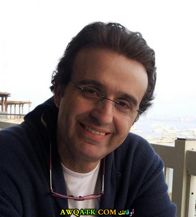 أحدث صورة للفنان المصري أيمن عزب