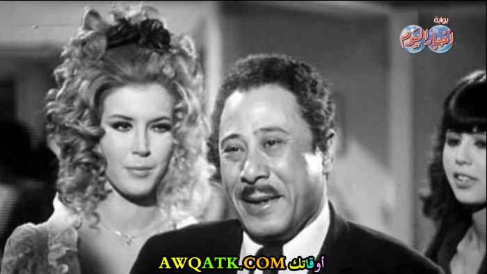 صورة قديمة للممثل إبراهيم سعفان