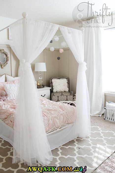 غرفة نوم فردية جميلة