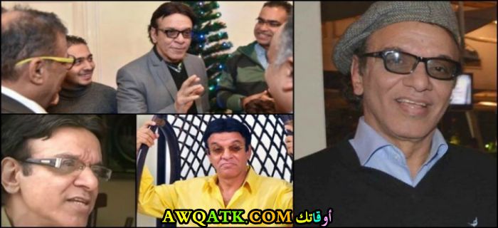 صورة مجمعة للفنان المصري رضا حامد