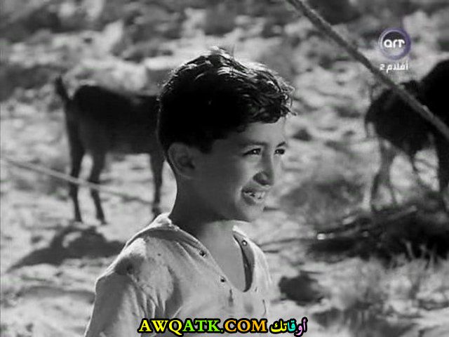 صورة الفنان الطفل سليمان الجندي داخل فيلم